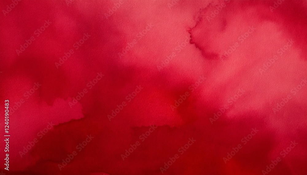 Aufkleber red watercolor background creating a beautiful gradient with copy space