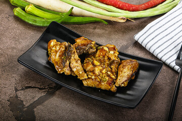Roasted Tuna fish with spices