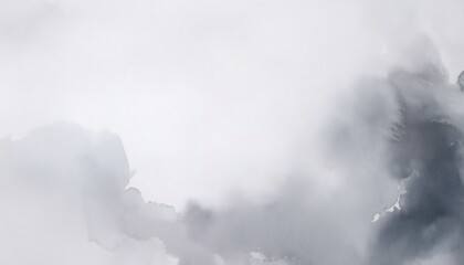 Obraz premium Abstract gray watercolor background texture creating a dreamy atmosphere