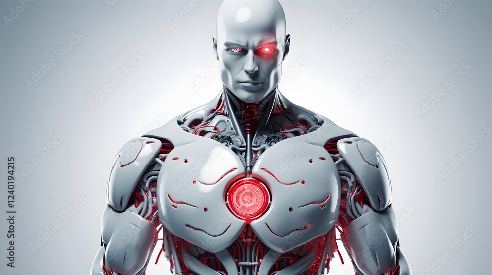 Poster cutting edge medical technology with robotic and ai powered diagnostic solutions for advanced health
