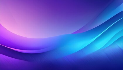 Fototapeta premium Smooth Waves in Vibrant Gradient Colors