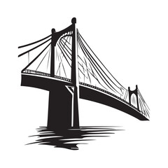 golden gate bridge silhouette