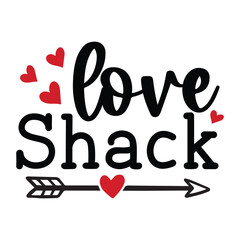 Love shack Doormat SVG Art & Illustration
