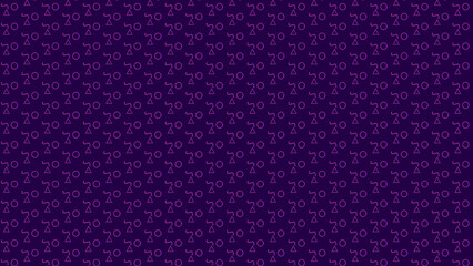 SEAMLESS PACKAGING PATTERN DESIGN PURPLE
