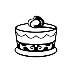 A delectable cake, a delightful dessert, perfect for any celebration. Indulge in its sweetness and creamy frosting.  A sweet treat for all occasions.