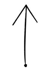 black and white arrows