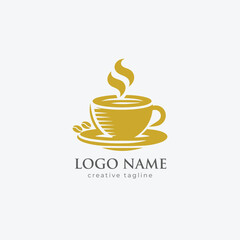 Tea cup, Coffee cup, coffee, seed, cup, hot, restaurant, coffee shop, mug, cafe, drink fully editable vector logo template