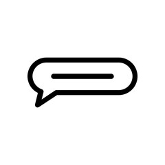 Chat bubble icon design
