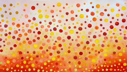 水玉模様のイラスト