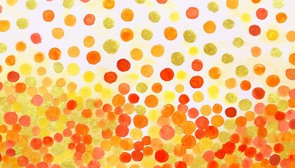 水玉模様のイラスト