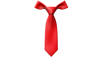 Red Necktie Image Professional Business Attire Corporate Identity Formal Style Fashion Accessory Executive Style