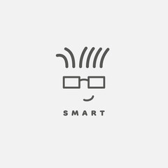 Smart man logo