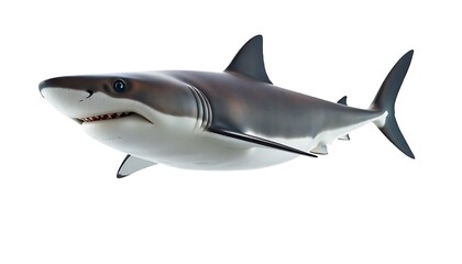 Naklejka premium Shark Full Body Background