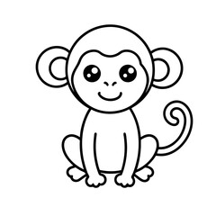 Monkey Outline Icon