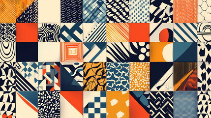 Obraz premium Abstract background design with diverse textures