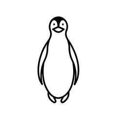 Penguin Outline Icon
