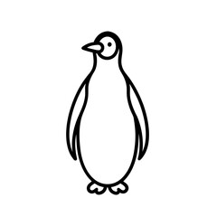Penguin Outline Icon