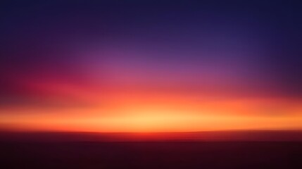 Naklejka premium Vibrant Sunset Sky Gradient Background Image