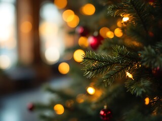 Festive bokeh background