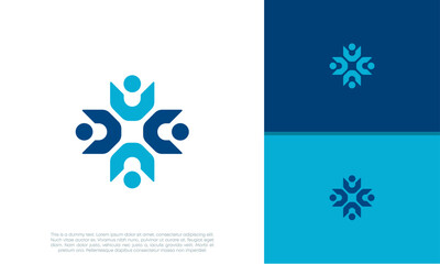 Human Resources Consulting Company, Global Community Logo	