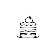 Layered Cake with Cream Topping: A Delicious Dessert Recipe