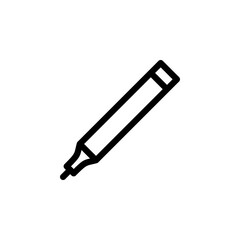 whiteboard marker icon vector design template