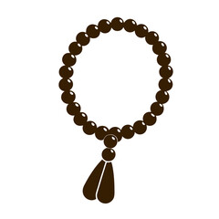 Prayer Beads Simple Icon