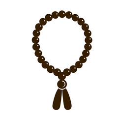 Prayer Beads Simple Icon