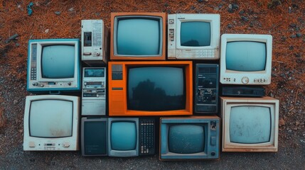 Electronic Waste Disposal Stations Accepting Old Computers Gadgets and Other Technology for Proper and Responsible Recycling and Resource Recovery