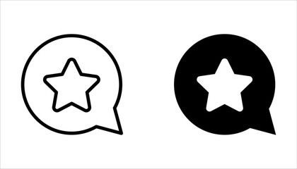 Loyalty star line icon. Bonus points. Discount program symbol on white background