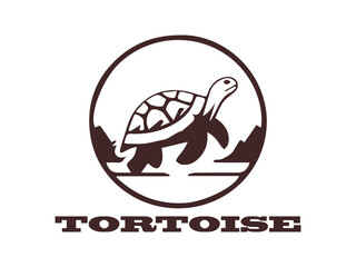 turtle silhouette vector, turtle illustration, turtle logo background