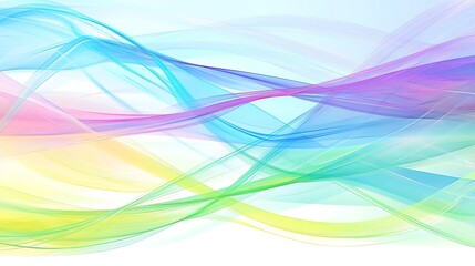 Colorful waves abstract background