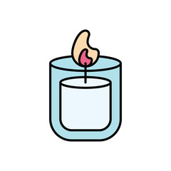 Candle  vector icon