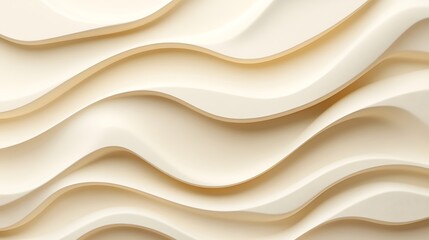 Obraz premium Creamy waves texture background