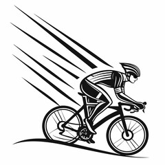 vector illustration of a bicycle