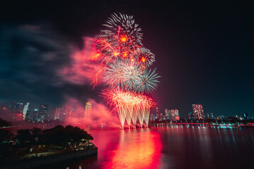 Singapore Countdown FIreworks