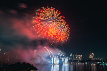 Singapore Countdown FIreworks