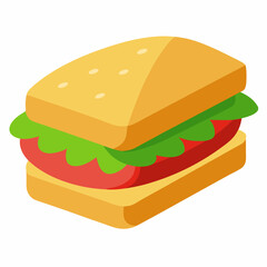 sandwich with ham and cheese
