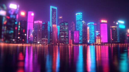 Obraz premium AI-powered climate monitoring, smart city protection