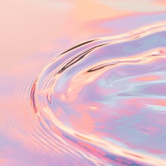 Aphrodite abstract ripples in water related to beauty and femininity.