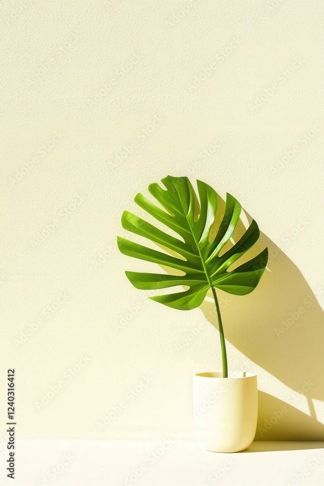 Poster a minimalist approach to creating serenity.