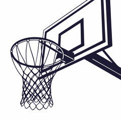 basketball hoop and net © KOHINUR