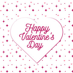 Happy Valentine's Day. seamless pattern with stars. Decor for Valentine's Day, weddings. Print for gift paper, packaging, wallpapers, clothes, textiles.