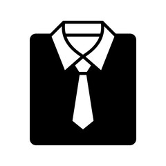 Stack of folded shirts icon vector