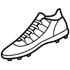 sport shoes vector illustration