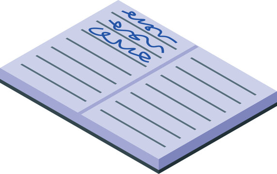 Open notebook displaying blue scribbles, symbolizing brainstorming, creative thinking, note taking, and idea generation