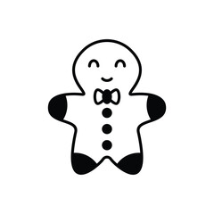 Gingerbread  vector icon