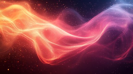 Obraz premium Abstract Color Flow. Generative AI