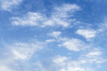 Obraz premium 青空と雲