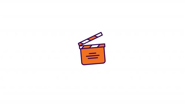 Clapperboard icon